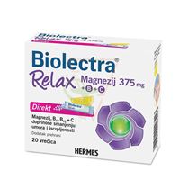 HERMES BIOLECTRA - Relax magnezij 375 mg + B + C Direkt