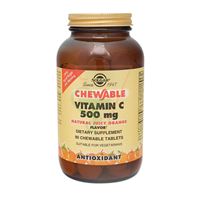 SOLGAR - Vitamin C za žvakanje okus naranče 90 kom