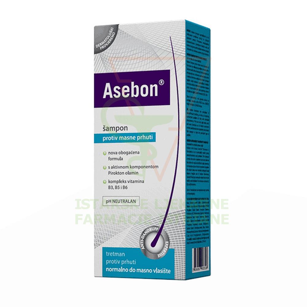 ASEBON - Šampon protiv masne prhuti