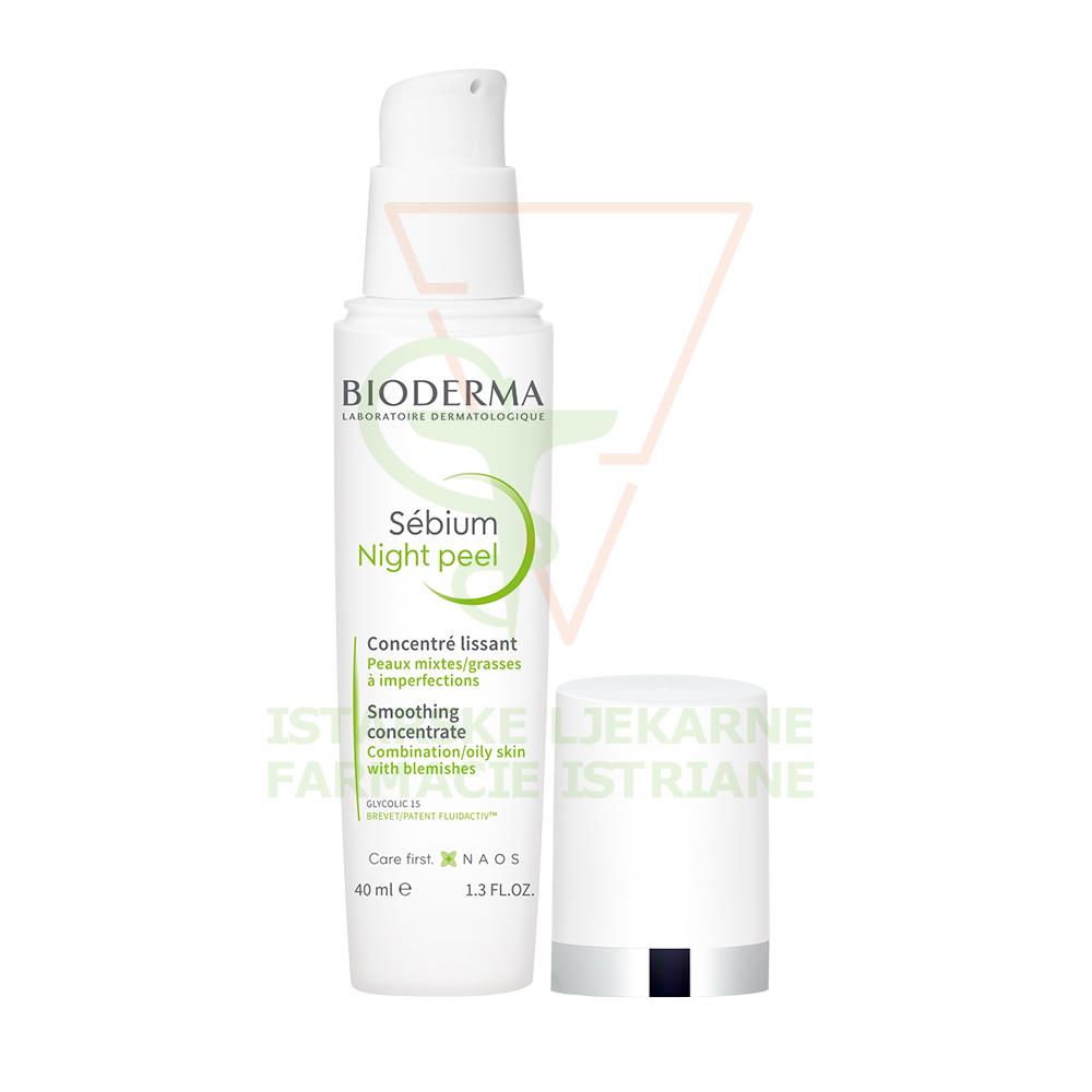 BIODERMA Sebium - Night PEEL noćni koncentrat 40 ml